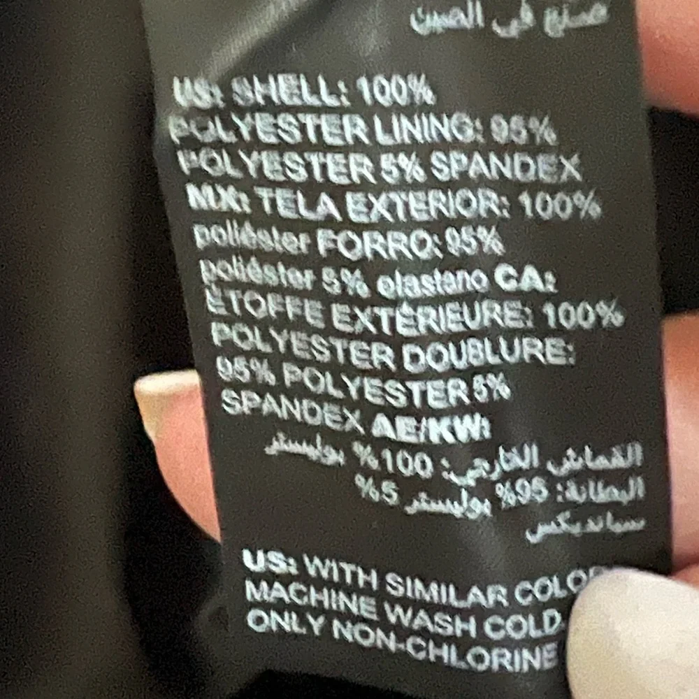 White House Black Market Dark Gray Lace Pencil Skirt Size 14 - Picture 7 of 9